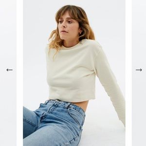 KOTN Cropped Sweatshirt